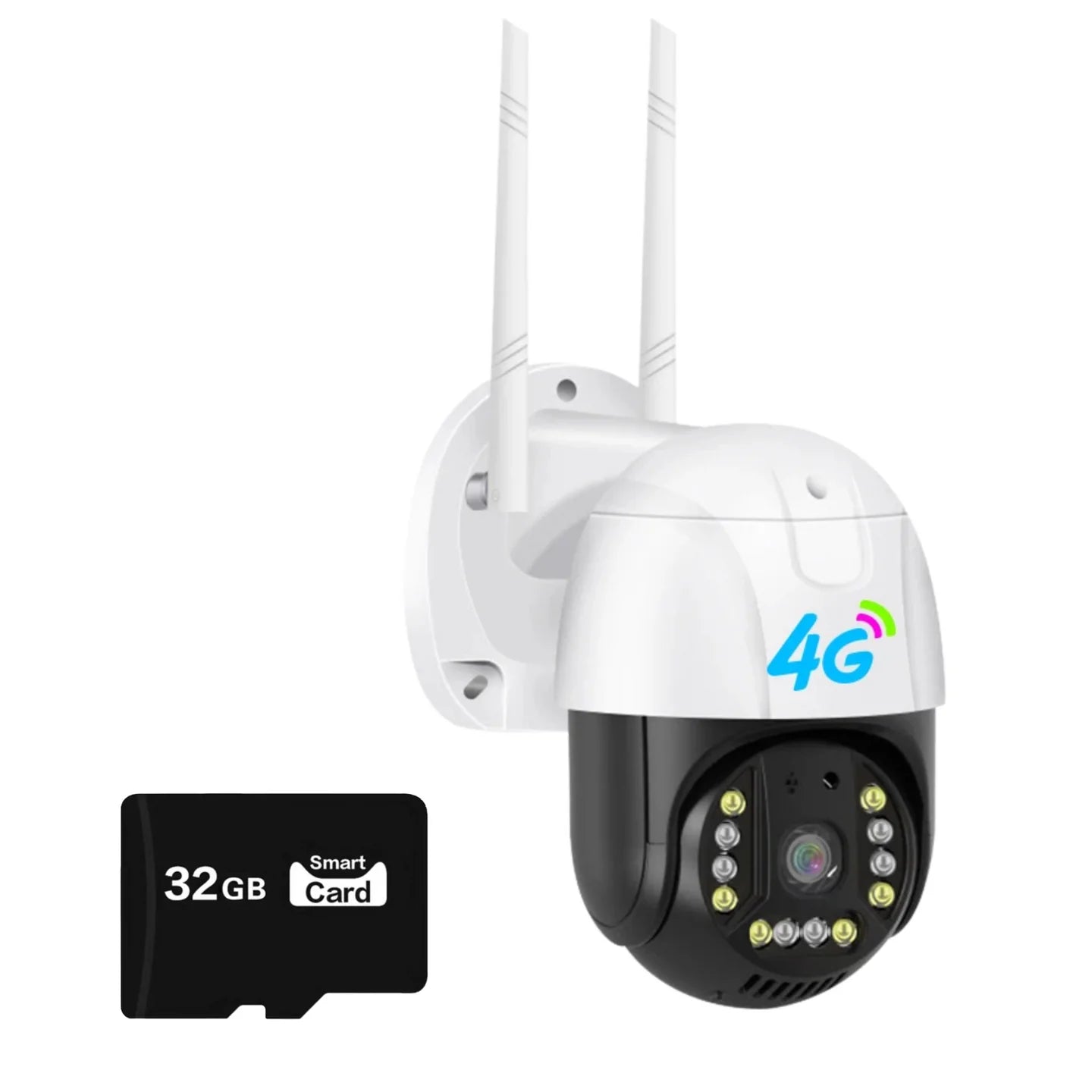 Camera Smart 4G Dasgut V380 Pro, Full HD1080p, Detectie Umana, Rezolutie 3.0MP, LED-uri IR, Viziune Nocturna, Rezistenta IP 66 Trendysale.ro