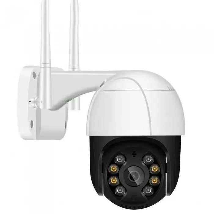 Camera Supraveghere cu Panou Solar, JT-8181XM, Alb, Wi-Fi, IP66 Trendysale.ro