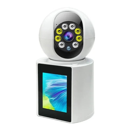 Camera de Supraveghere WiFi 360°, HD 1080p, Audio-Video, Senzor Miscare, Vedere Noaptea Trendysale.ro