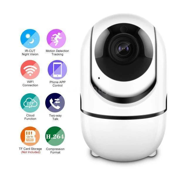 Camera de supraveghere Smart Wireless IP, HD720, Android, Ios Trendysale.ro