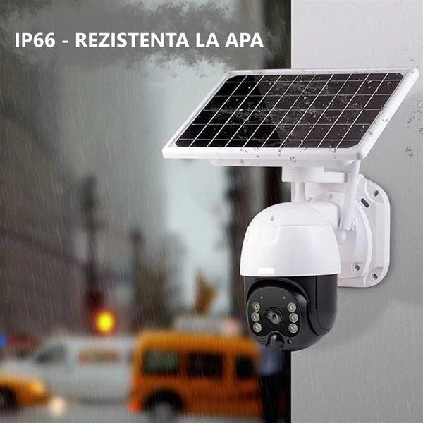 Camera de supraveghere exterior 4G 1080HD, IP60, solara, vedere nocturna Trendysale.ro