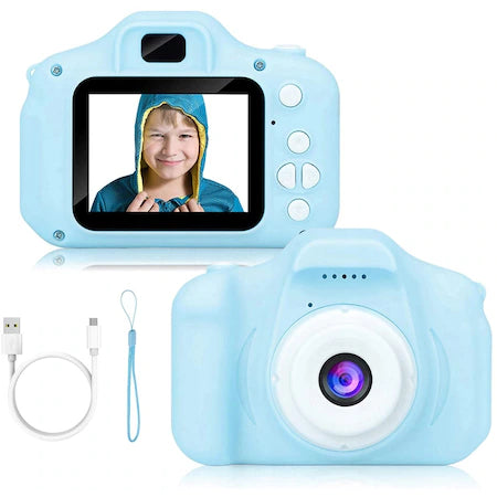 Camera foto-video digitala pentru copii, camera 3 MP, ecran 2 inch Trendysale.ro