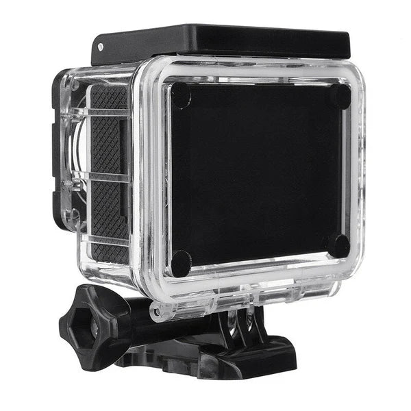 Camera sportiva ActionCam 4K, kit complet cu accesorii pentru aventuri Trendysale.ro