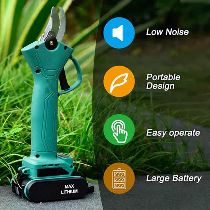 Foarfeca Electrica pentru Tuns Gradina si Pomi, 2 Acumulatori 36V, 5000mAh Trendysale.ro