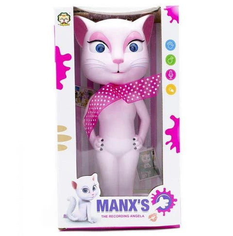 Jucarie interactiva, Pisica vorbitoare Talking Angela Trendysale.ro