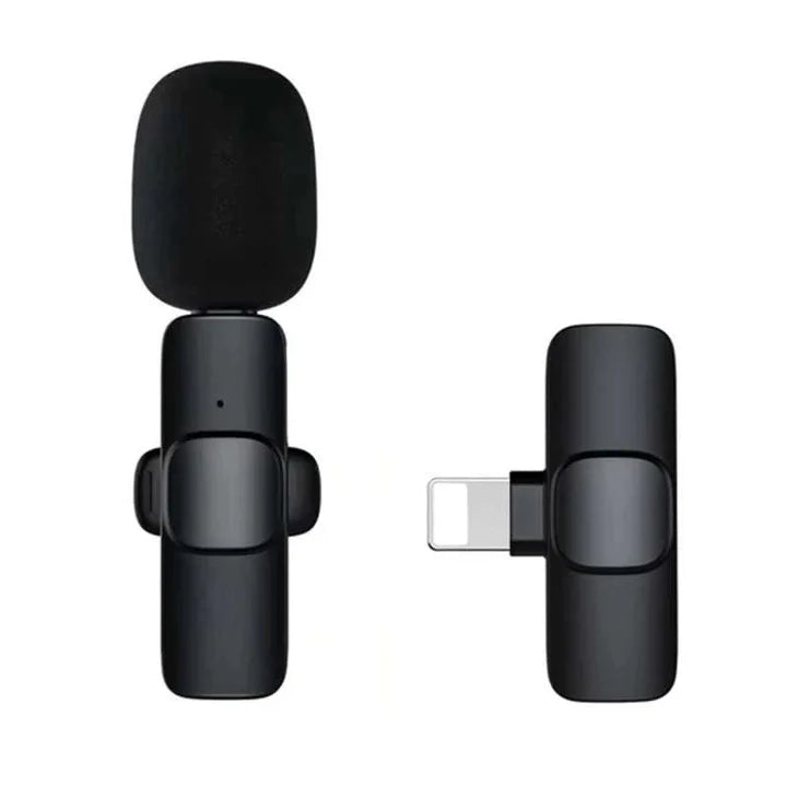 Microfon Lavaliera Wireless K8, Compatibil USB-C si iPhone, Sunet Clar si Profesional Trendysale.ro
