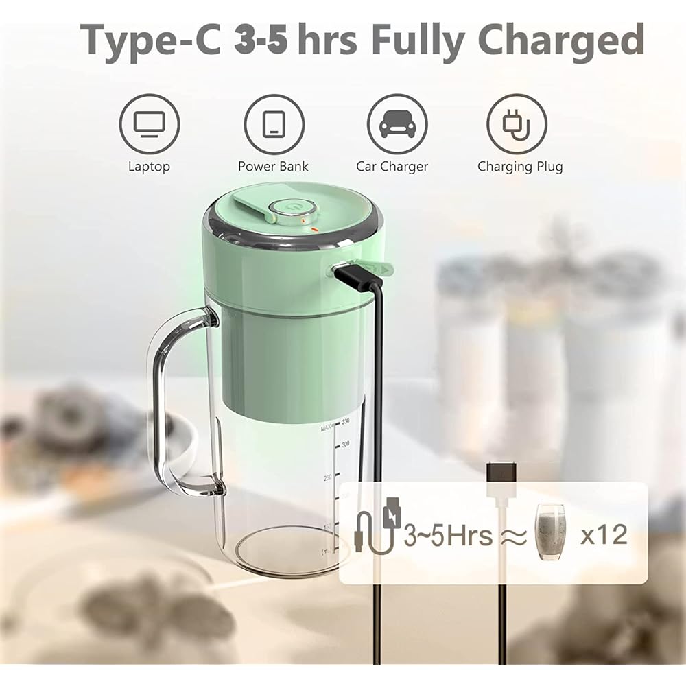 Mini Blender Portabil 350ml Trendysale.ro
