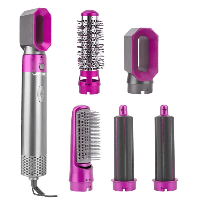 Perie Electrica Multifunctionala 5 in 1 Cu Aer Cald 1000W Trendysale.ro