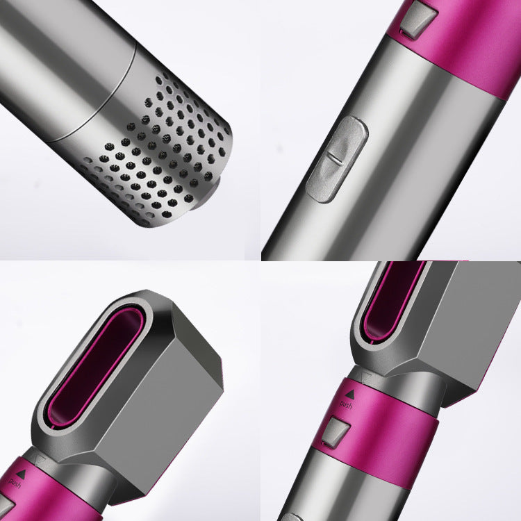 Perie de Par 5 in 1, 1000W, 3 Trepte de Temperatura, Usuca, Indreapta, Onduleaza Trendysale.ro