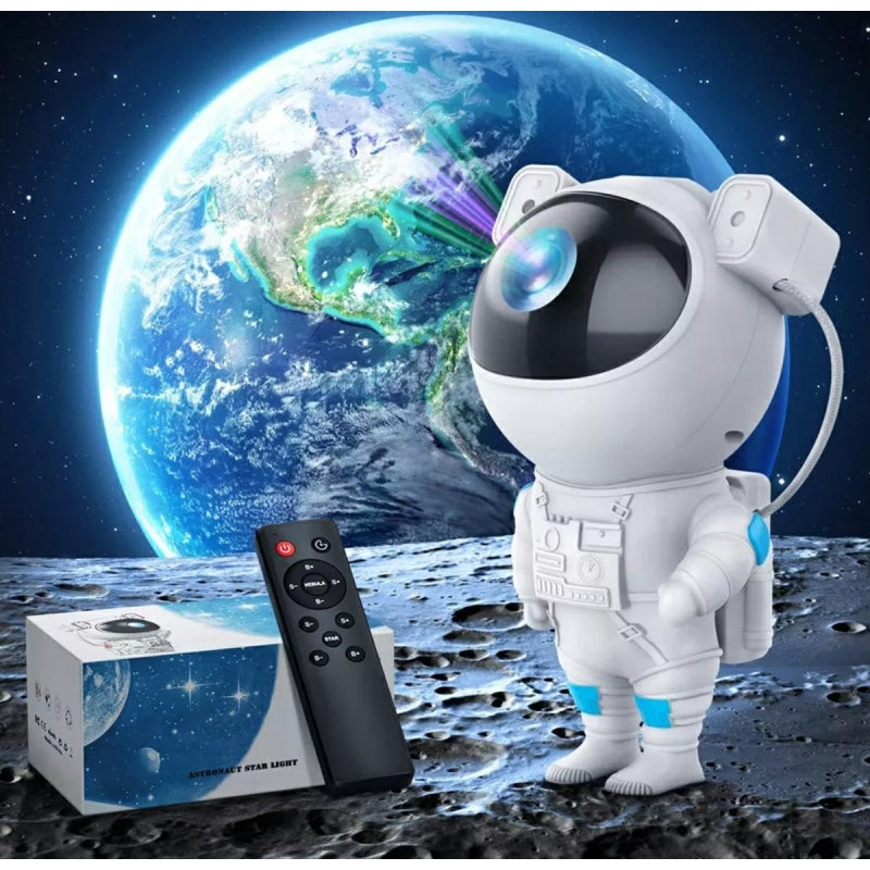 Proiector In Forma de Astronaut, Permite Proiectarea Stelelor sau Galaxiilor Trendysale.ro