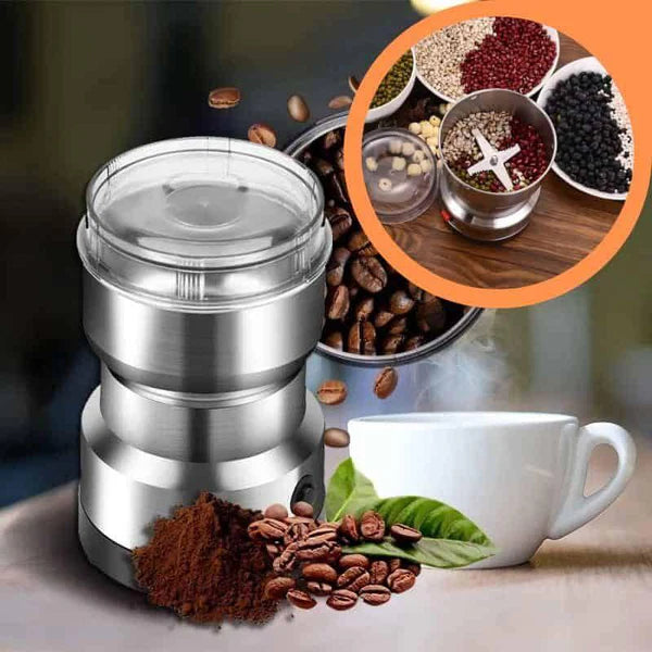 Rasnita Electrica Inox 100G, Cafea, Sare, Boabe, Condimente, Universala Trendysale.ro