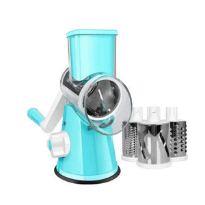 Razatoare Multifunctionala 3 IN 1 pentru Legume, Fructe si Nuci cu Maner Rotativ Trendysale.ro