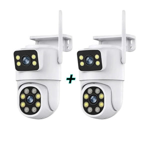 SET 2 Camere Video Supraveghere 8MP, Dubla, Wi-Fi, IP66 Trendysale.ro