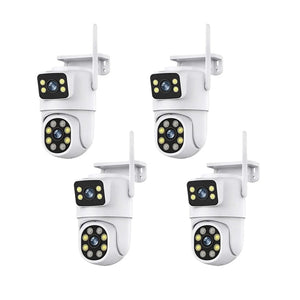SET 4 Camere Video Supraveghere 8MP, Dubla, Wi-Fi, IP66 Trendysale.ro