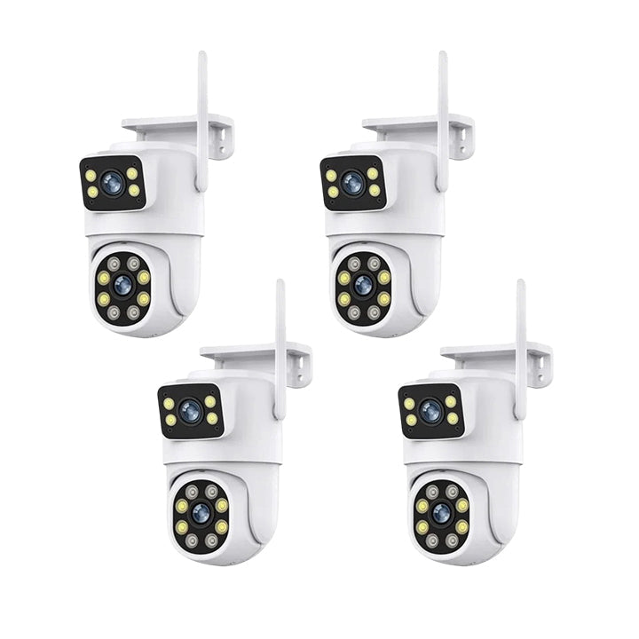 SET 4 Camere Video Supraveghere 8MP, Dubla, Wi-Fi, IP66 Trendysale.ro