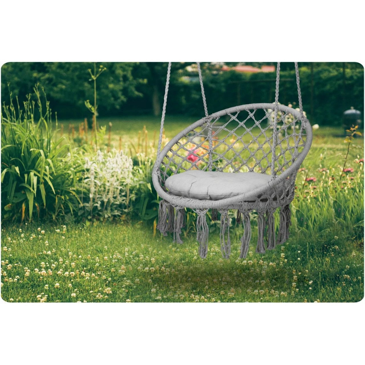 Scaun tip leagăn, balansoar suspendat, hamac, interior, exterior Trendysale.ro