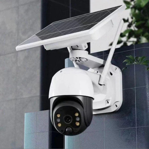 Set 2 Camere de supraveghere exterior 4G 1080HD, IP60, panou solar, vedere nocturna Trendysale.ro