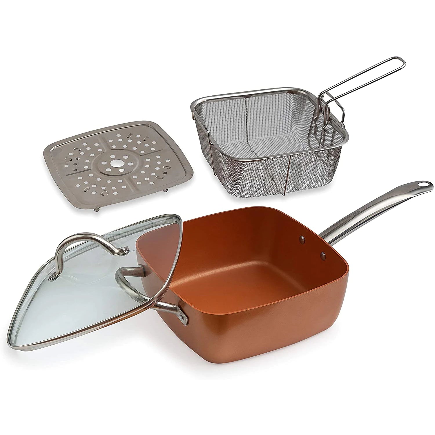 Set Tigaie Non Aderenta Multifunctionala, 5 Piese Esentiale Trendysale.ro