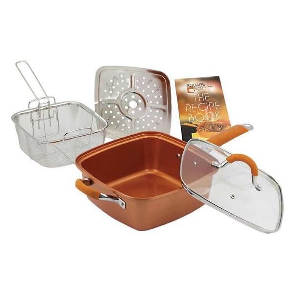 Set Tigaie Non Aderenta Multifunctionala, 5 Piese Esentiale Trendysale.ro